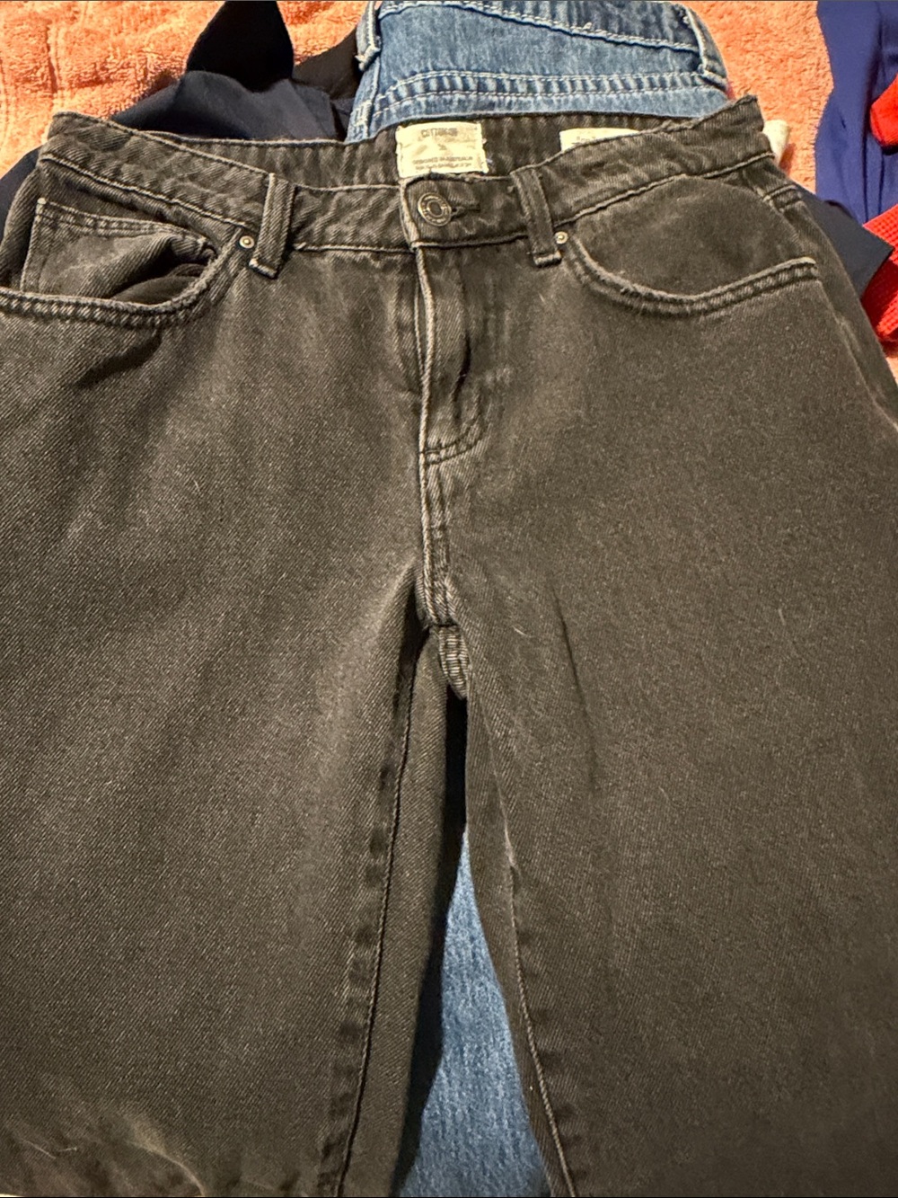 Cotton On Men's Black Relaxed Jeans